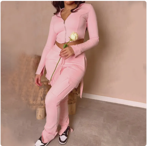 Women's High Waist Cargo Pants